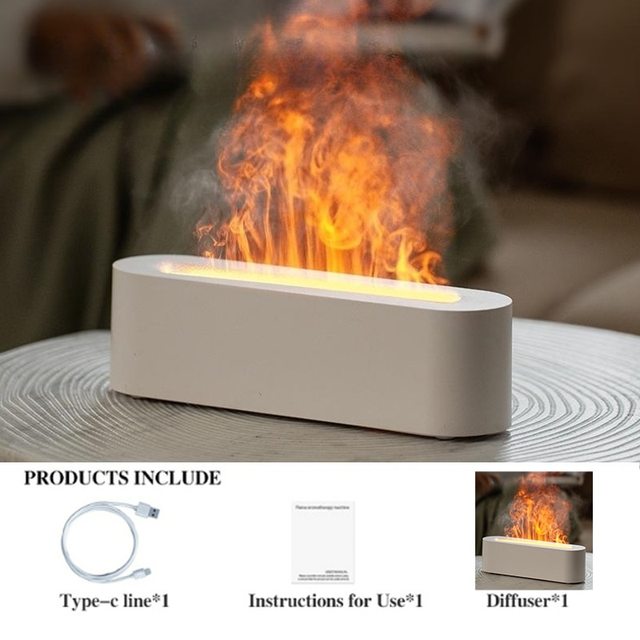 Flame Fire Humidifier And Diffuser