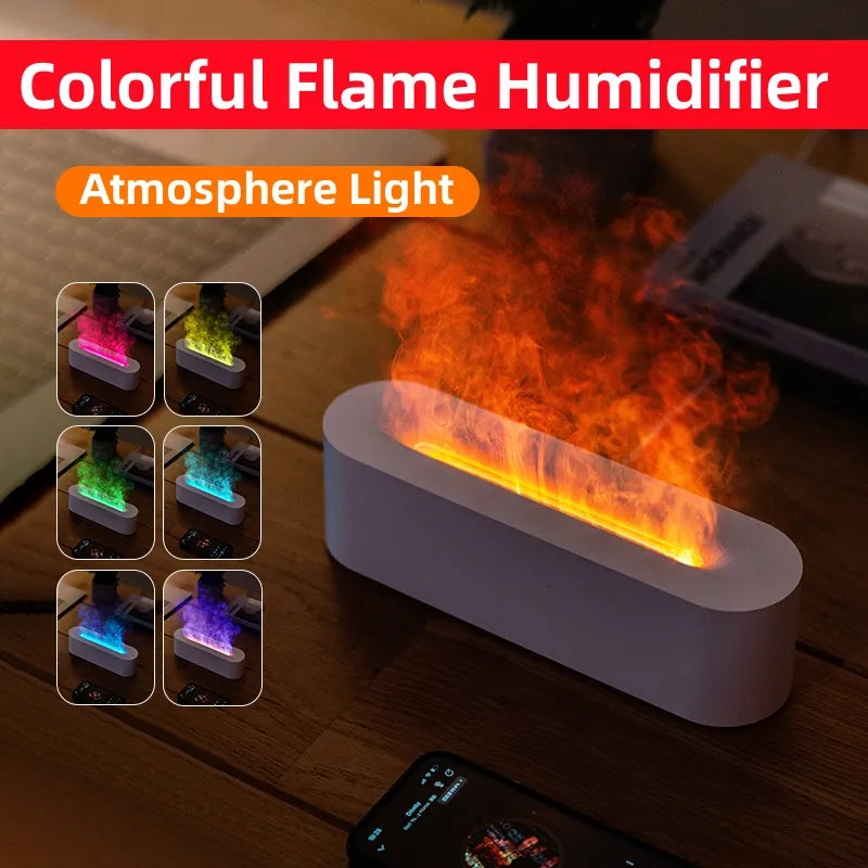 Flame Fire Humidifier And Diffuser