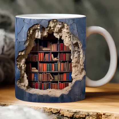 3D Book Mug