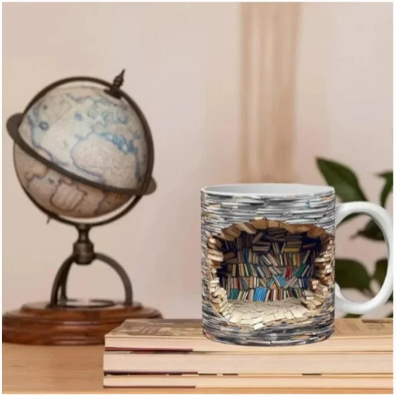 3D Book Mug